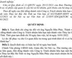 Giám đốc công ty thủy lợi bị đề nghị kỷ luật vì liên quan đến đánh bạc