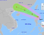 Bão Maon giật cấp 12 đang hướng vào khu vực phía bắc Biển Đông