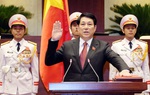 Lễ tuyên thệ và phát biểu nhậm chức của Chủ tịch nước Lương Cường