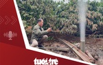 Tin tức tối 12-12: Người dân khoan giếng trúng mạch khí ngầm khiến nước phun cao chục mét