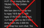 Có tên trong tin nhắn lừa đảo nhập học, 2 trường đại học ở TP.HCM nói gì?