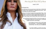 Toàn văn bức thư Đệ nhất phu nhân Melania Trump gửi ông Putin