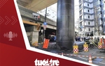 Tin tức tối 12-3: Ống thép khổng lồ 'trồi lên' giữa lòng đường Nhật Bản