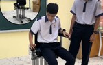 Học sinh chế robot hỗ trợ chăm sóc người già, giành giải nhất cuộc thi Khoa học kỹ thuật