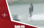 Tin tức tối 3-5: Sự cố khi biểu diễn flyboard, hai người đang bay rơi xuống hồ Núi Lớ