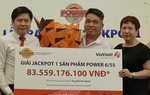 Chia sẻ của người đàn ông trúng Vietlott hơn 83,5 tỉ, không đeo mặt nạ khi nhận thưởng