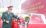 An táng hài cốt 14 liệt sĩ vừa được quy tập từ thông tin của người dân ở Đà Nẵng