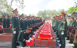 Cần Thơ tổ chức lễ viếng, truy điệu và an táng 120 hài cốt liệt sĩ