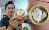 Đặt mua đặc sản khâu nhục Lạng Sơn qua mạng, mở hộp thấy xương chân giò