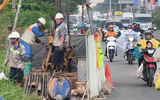Khoan khảo sát địa chất metro số 2 qua khu vực cửa ngõ tây bắc TP.HCM