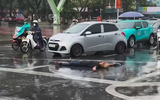 Lý do người đàn ông nằm bất động trên đường ở Cần Thơ