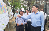 Phó chủ tịch TP.HCM Hoàng Nguyên Dinh đi thực địa dự án cao tốc TP.HCM - Mộc Bài