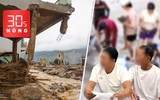 Bản tin 30s nóng: Lũ quét ở Lai Châu; Bẻ san hô ở biển Hòn Chồng, 2 du khách bị phạt 50 triệu