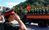 Tiễn đưa 34 liệt sĩ về Nghĩa trang liệt sĩ quốc gia Vị Xuyên
