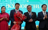 Tân Chủ tịch Quảng Ngãi Nguyễn Đức Tâm phát biểu nhận nhiệm vụ