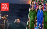 Bản tin 30s Nóng: Ngư dân trôi 4 ngày trên biển; Xử vụ án ma túy liên quan 4 tiếp viên hàng không