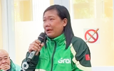 Video nữ tài xế Grab bật khóc: Tối chỉ ngủ 4 tiếng, gần tới ngày sanh vẫn phải chạy...
