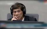 Ông Duterte lần đầu xuất hiện trực tiếp tại Tòa án Hình sự quốc tế 