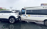 Tạm giữ tài xế Lexus phanh đột ngột gây tai nạn liên hoàn trên cao tốc