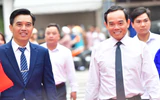 Video Bí thư Trần Lưu Quang, chủ tịch Nguyễn Văn Được dự lễ khai giảng tại Trường THPT Trần Khai Nguyên