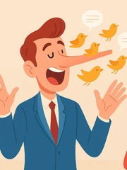 Thành ngữ chỉ kẻ hay khoe khoang khoác lác về bản thân này là gì?