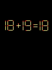 Thử tài IQ: Di chuyển một que diêm để 18+19=18 thành phép tính đúng