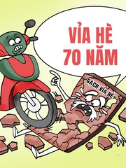 Cụ vỉa hè 70 năm tuổi 'ra đi' sớm vì xe máy, ô tô