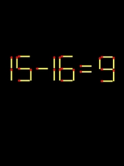 Thử tài IQ: Di chuyển một que diêm để 15-18=9 thành phép tính đúng