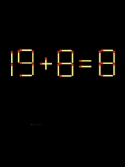 Thử tài IQ: Di chuyển một que diêm để 19+8=8 thành phép tính đúng