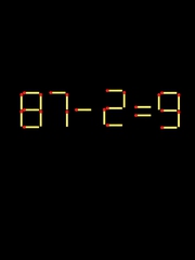 Thử tài IQ: Di chuyển một que diêm để 87-2=9 thành phép tính đúng