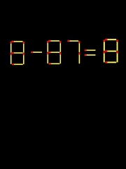 Thử tài IQ: Di chuyển một que diêm để 8-87=8 thành phép tính đúng