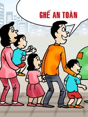 Tài xế taxi bớt một mối lo về trang bị ghế ngồi cho trẻ em