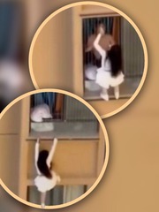 Cô gái 'làm xiếc' giữa trời để trốn... vợ của nhân tình