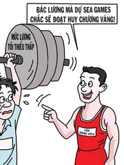 Lộ mặt lực sĩ vô địch tuyệt đối môn cử tạ SEA Games năm nay