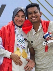 Xạ thủ Indonesia ‘giấu bầu’ 4 tháng giành 2 HCV SEA Games 33