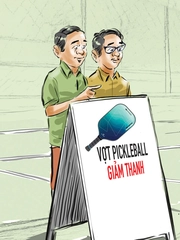 Khu phố này quá ngán ngẩm pickleball rồi