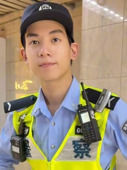 Nam cảnh sát gây sốt vì giống tài tử Bành Vu Yến