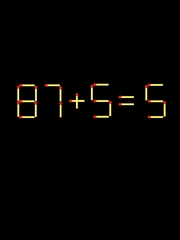 Thử tài IQ: Di chuyển một que diêm để 87+5=5 thành phép tính đúng