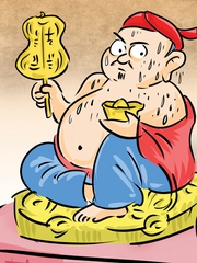 Mùa hè đến, ông Tài lại ghen tị với ông Địa... cởi trần