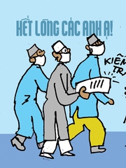 Một vụ kiểm tra quán lòng se điếu dỏm