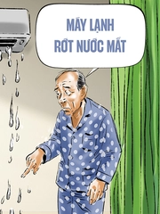 Máy lạnh 'rớt nước mắt' đầu mùa hạ