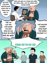 Phỏng vấn Trư Bát Giới về bộ lòng se điếu dài kỷ lục thế giới