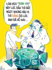Không phải kẹo Kera, đây là kẹo Kam-on ạ