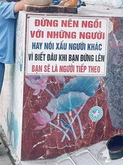 Ảnh vui 1-7: Lời khuyên dành cho ai... 'mỏ hỗn'