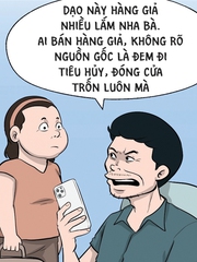 Cơn bão hàng giả quét qua khu phố dì Tư