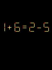 Thử tài IQ: Di chuyển một que diêm để 1+6=2-5 thành phép tính đúng