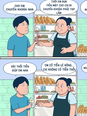 Mua mỗi ổ bánh mì cũng đòi chuyển khoản là sao?
