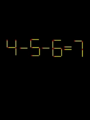 Thử tài IQ: Di chuyển một que diêm để 4-5-6=7 thành phép tính đúng