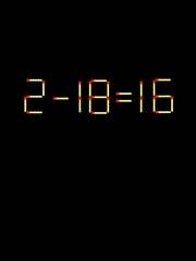 Thử tài IQ: Di chuyển một que diêm để 2-18=16 thành phép tính đúng