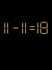 Thử tài IQ: Di chuyển một que diêm để 11-11=18 thành phép tính đúng